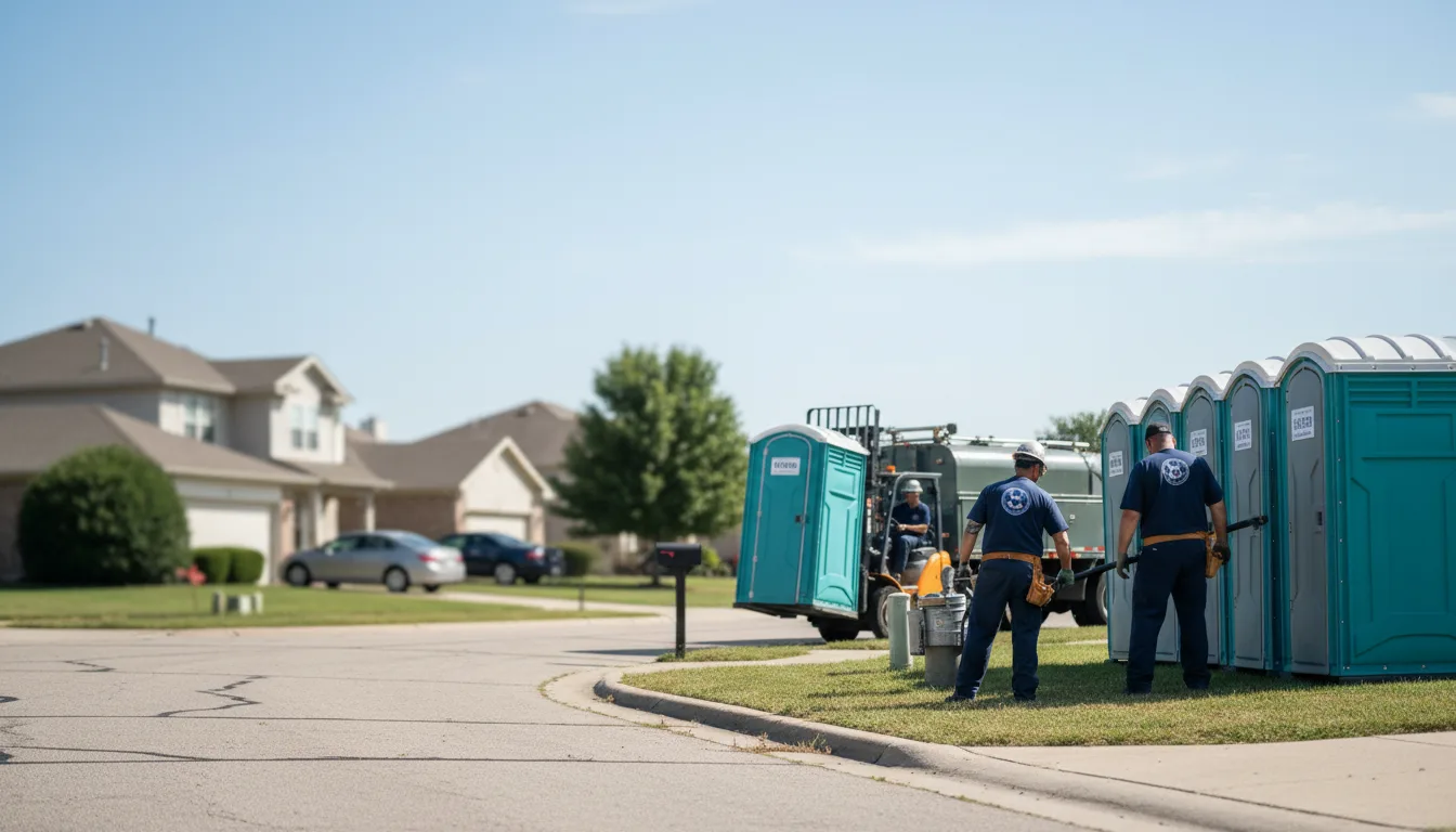 Porta Potty Rental in Waterford, MS near me